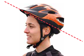 Velohelm einstellen 1