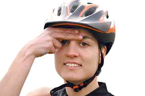 Velohelm einstellen 3