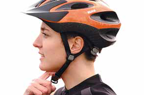 Velohelm einstellen 5